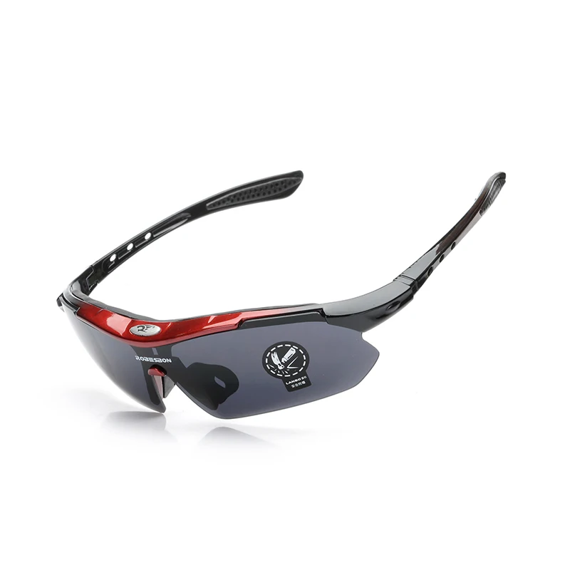 ROBESBON UV 400, велосипедные очки для велоспорта, солнцезащитные очки для мужчин, Gafas Ciclismo Oculos De Grau Masculino, велосипедные очки - Цвет: red