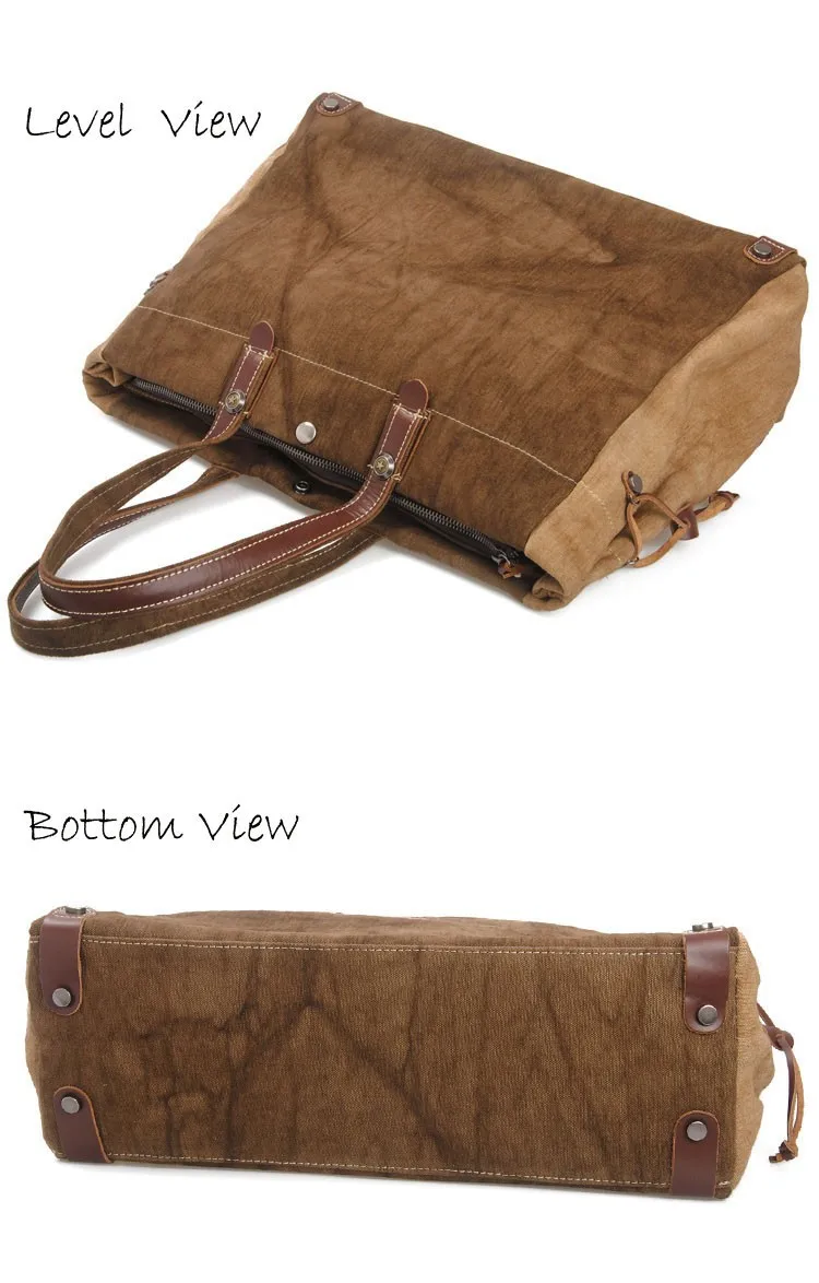Linen Handbag 8564#-3