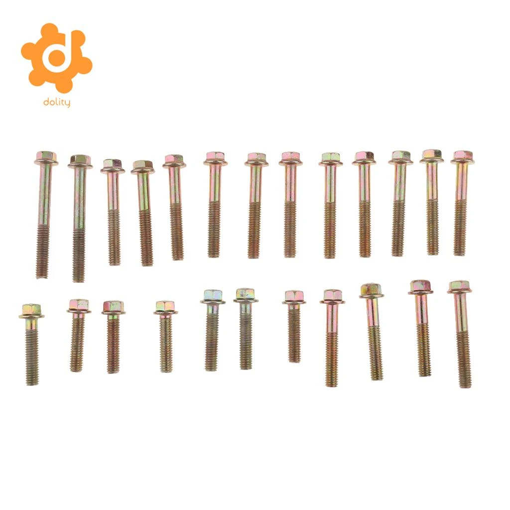 cylinder studs,etc,etc Bolt Set for GY6 125/150cc Engines CVT cover bolts cylinder studs,etc,etc Bolt Set for GY6 125/150cc Engines CVT cover bolts