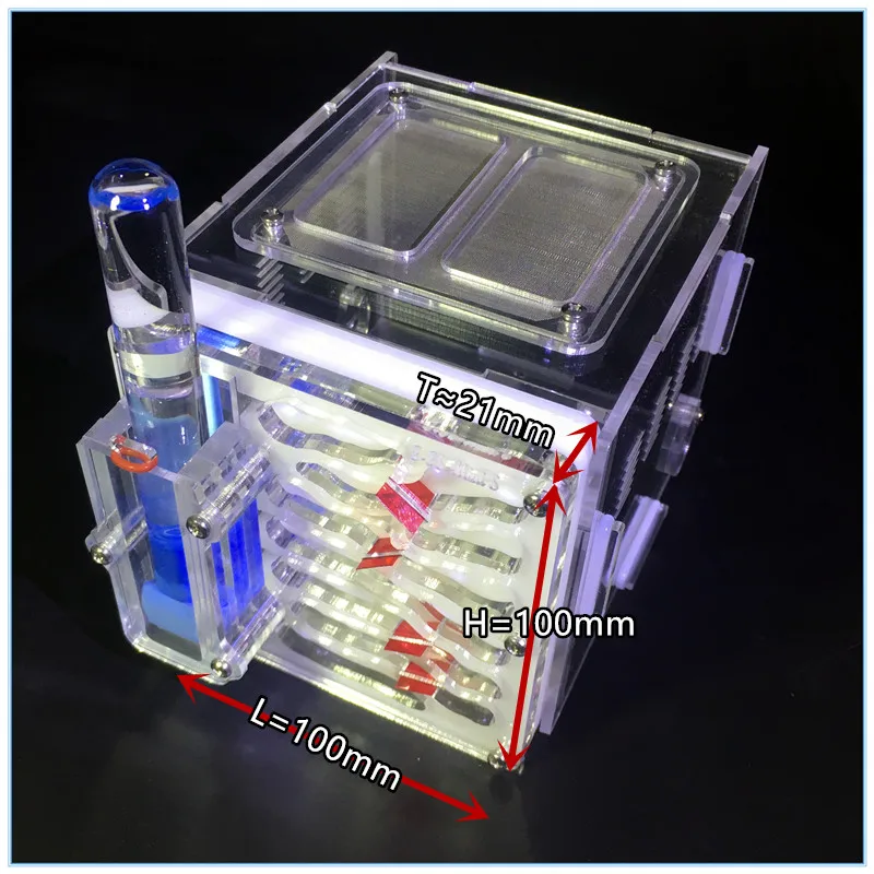 Мини муравьиный город A1 клетка для насекомых ферма гнездо с кормом корзина акриловый дисплей коробка муравьиная мастерская Студенческая научная игрушка СВЕРЧКИ клетки