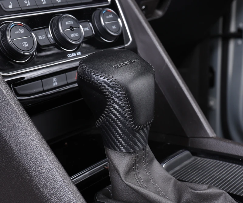 Ручка переключения передач ручной работы из натуральной кожи для Volkswagen VW teramont Atlas