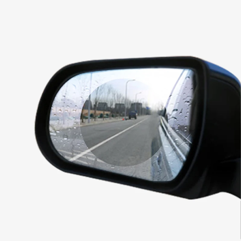 

2PCS Anti Fog Film RearView Mirror Protective Film For Car Anti-Rain Car Glass Antifog Film Rear View Mirror Film Rainproof