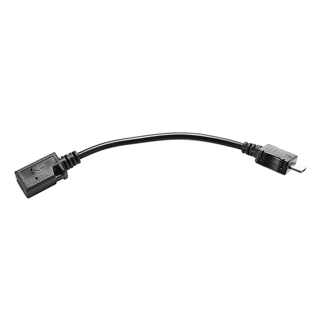 2PCS  Micro USB Male to Mini USB Female OTG Charger Adapter Data Cable Cord