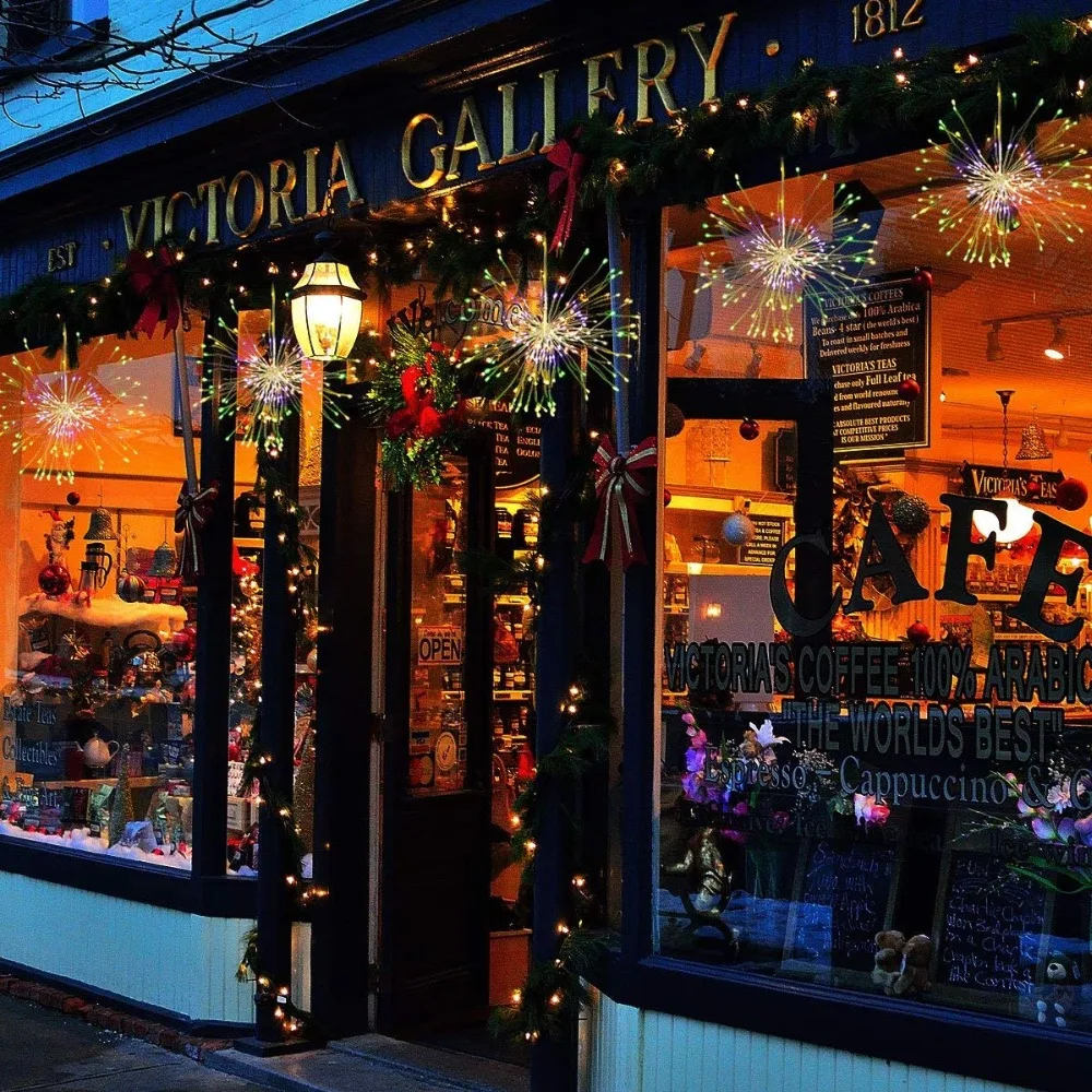 LED Fireworks String Light 100led Foldable DIY Explosion Colorful waterproof Fairy Light With Remote Control For Christmas party LED Fireworks String Light 100led Foldable DIY Explosion Colorful waterproof Fairy Light With Remote Control For Christmas party