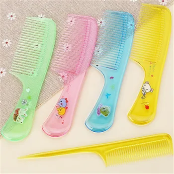 

Baby 2Pcs/Set Brush Comb Newborn Baby Portable Soft Head Massager Combs Hairbrush Care Kit Baby Anti-static Safety Bathing Brush