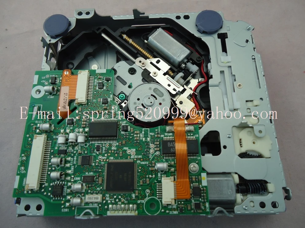 NNew Alpine однодисковый палубный механизм DP23S PCB с белым разъемом Ap02 для Mercedes MF2750 radio