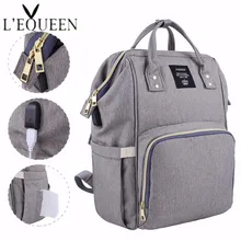 Сумки для подгузников с USB, большая сумка для подгузников, модный рюкзак для путешествий для мамы, высокое качество, водонепроницаемые сумки для мам, сумки для ухода за ребенком