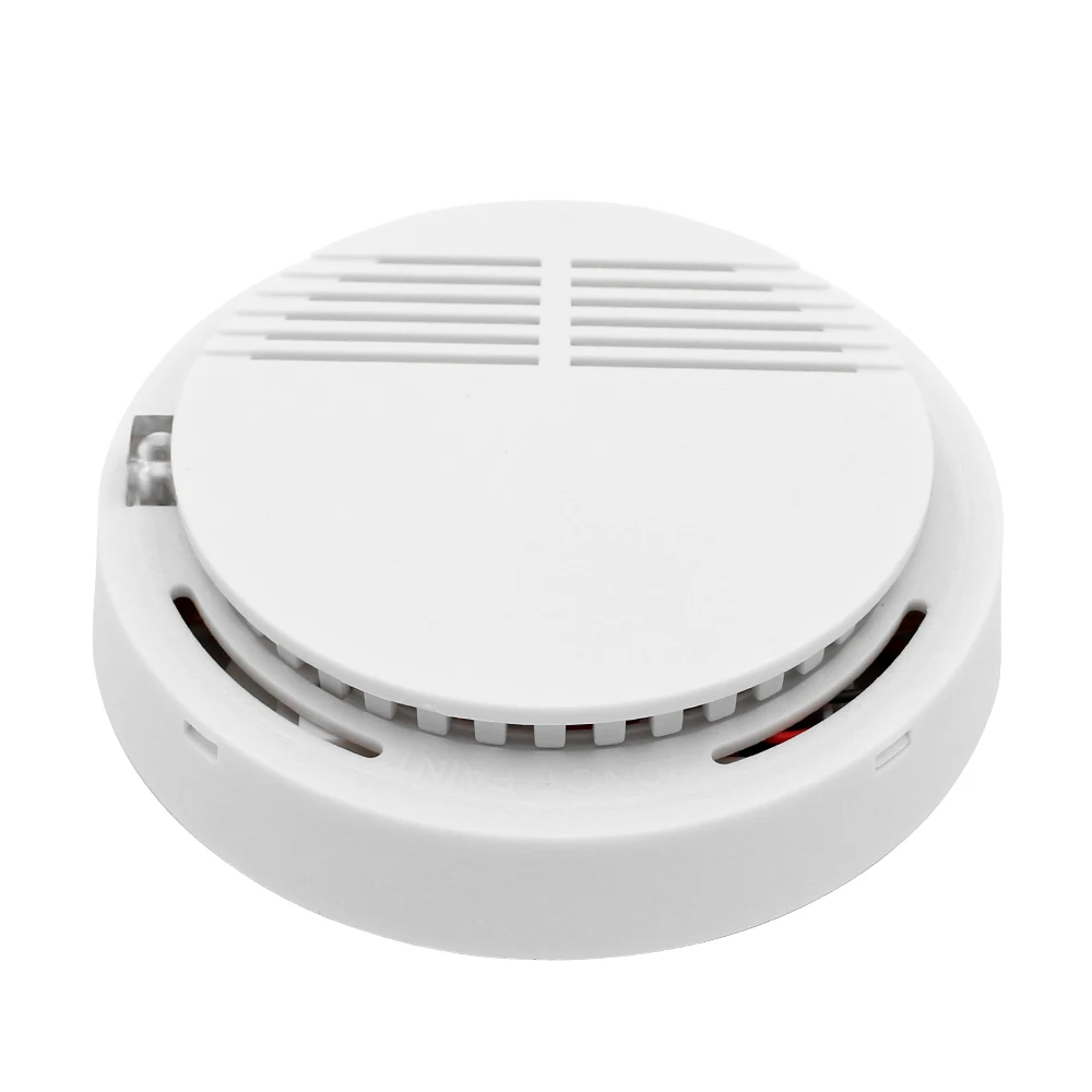 DC9V Operation Fire Alarm Independent Photoelectrics Stand Alone Smoke Alarm Detector For Home