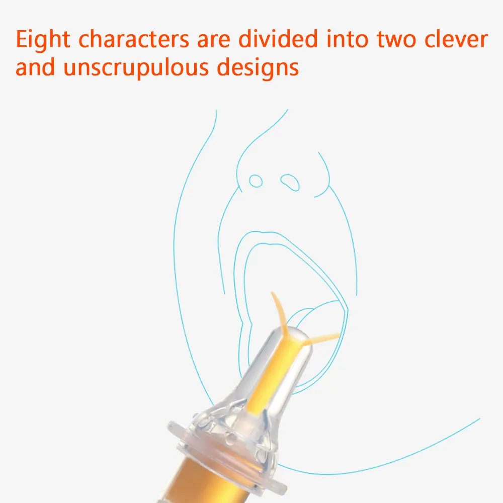 Дозатор для подачи лекарств, соска для кормления, посуда для здоровья, PP, детское кормление, Безопасный инструмент для кормления