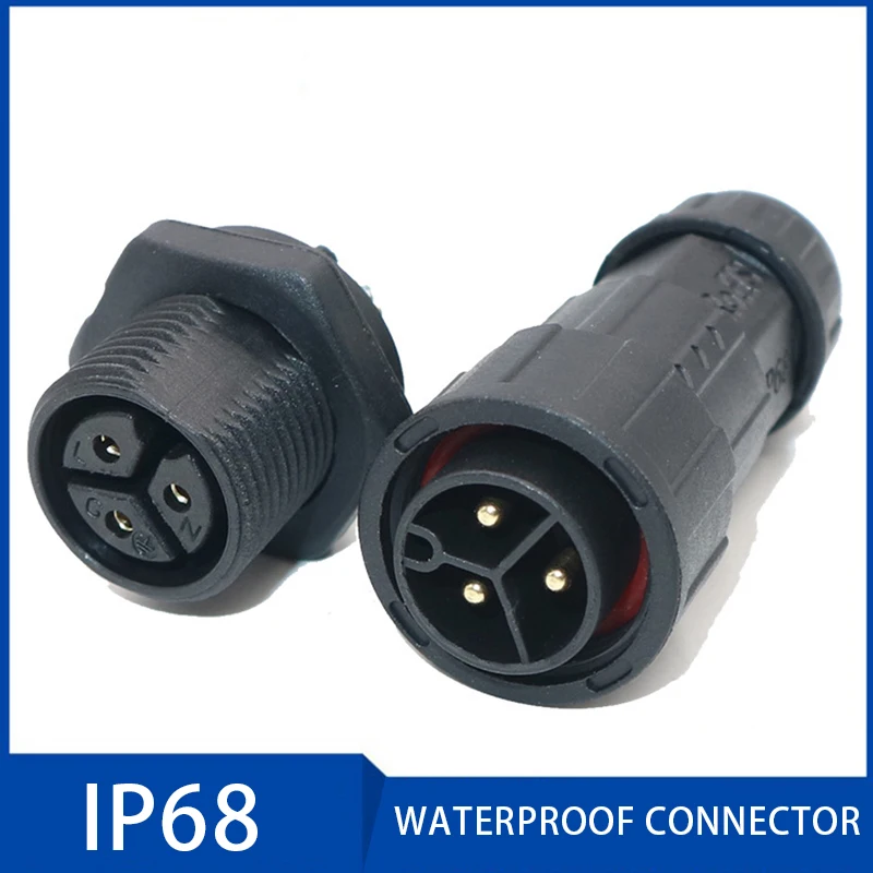 

2 3 4 5 6 7 8 Pin IP68 Waterproof Connector Electrical Terminal Adapter Wire Connector Screw Pin connector for LED Light