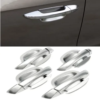 

8pcs Car Exterior Door Handle Cover Cup Bowl Cover Trim for VW Passat B6 3C B7 CC 2006-2010