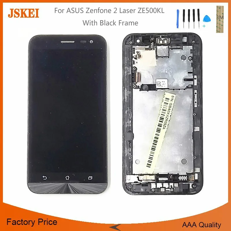 5 Inches For ASUS Zenfone 2 Laser ZE500KL LCD Display+Touch Screen ...
