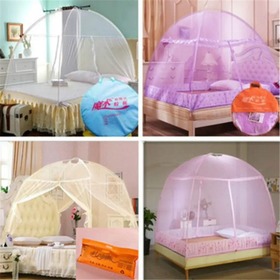 Yurts используются для кроватей 180 см * 200 и на 2 двери установлены москитные сетки с