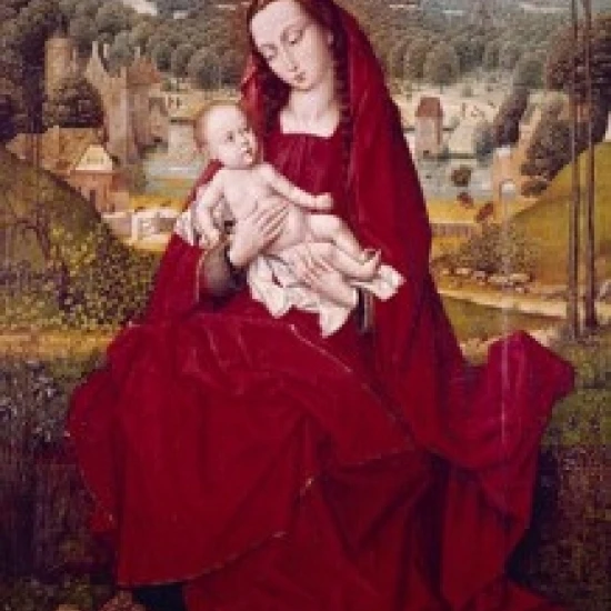 Our Lady of the Beautiful Country by Hans Memling  (15th century) Poster Print (18 x 24)