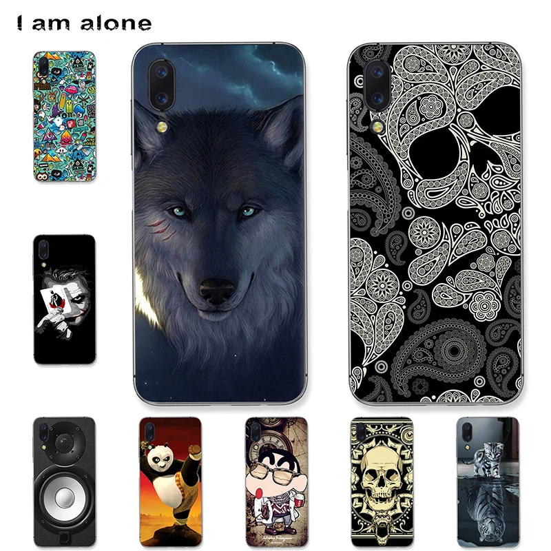 

I am alone Phone Case For Umidigi One One Pro 5.9 inch Black Solf TPU Mobile Fashion Bags For Umidigi One One Pro Shipping Free