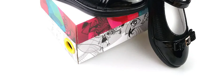 Loop ao ar Sapatos de Escola para Menina Flamingo Arco Design Primavera & Verão Gancho Livre Tamanho 31-36 Frete Grátis 82t-gb-0849 Nes pé 22 Cheap Sapatos de couro