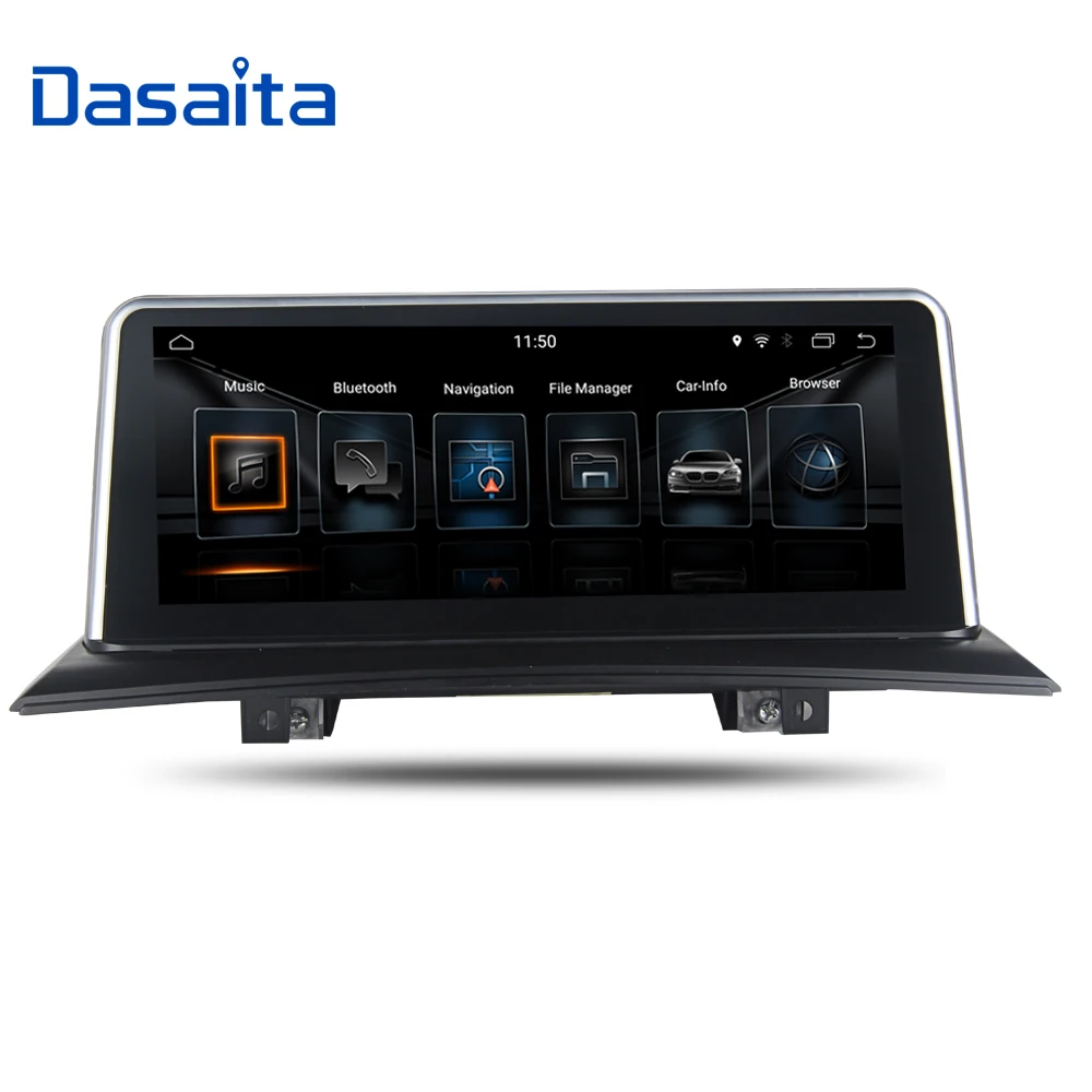 Sale Dasaita 10.2" android 9.0 Car Radio for BMW X3 E83 2004 2005 2006 2007 2008 2009 GPS Navigation Bluetooth Car Stereo 32G ROM MP3 3