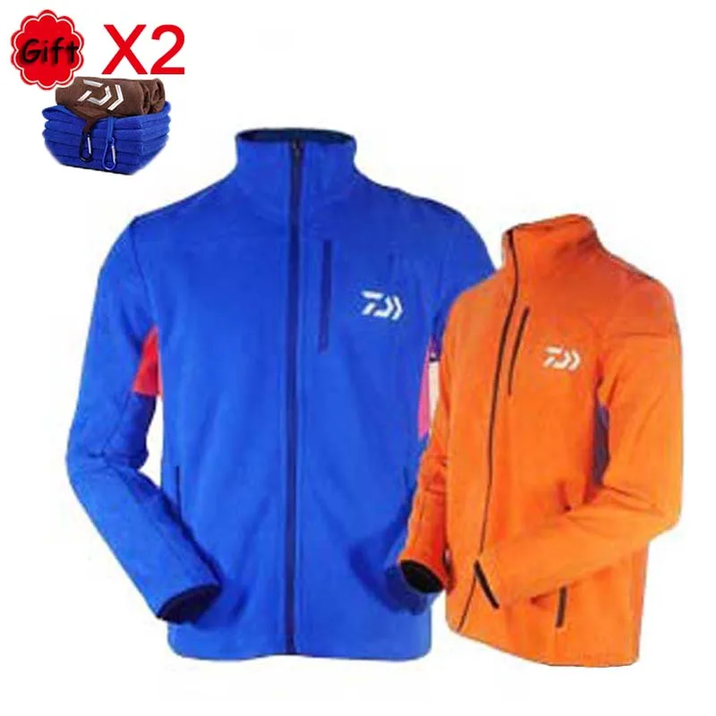 

Warm Fleece Winter Fishing Clothing Liner Outdoor Sports Keep Warm Breathable Comfortable Soft Double Thickening Fishing Jacket