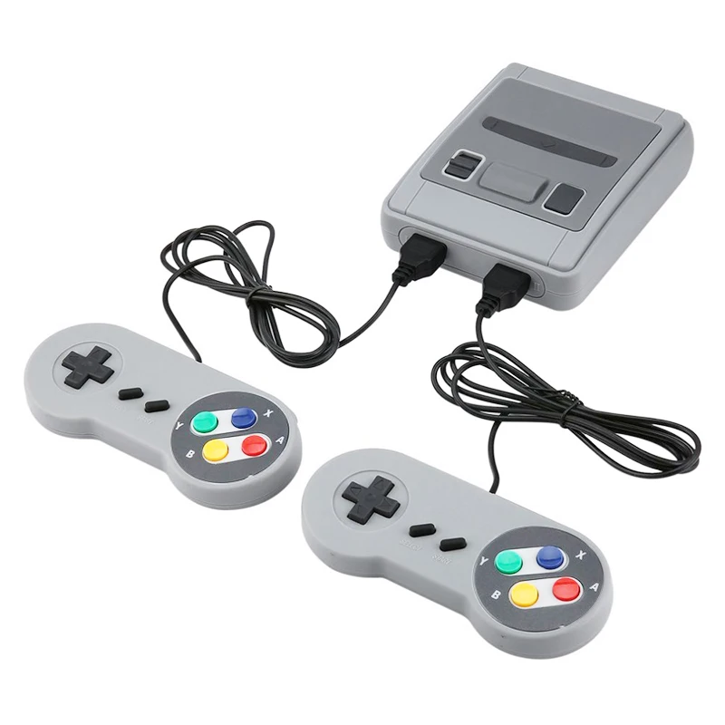 Мини SNES семейная ТВ игра консоли видео Gampad 2,4G 8 битов Беспроводной ретро портативный плеер джойстик 620 классические игры