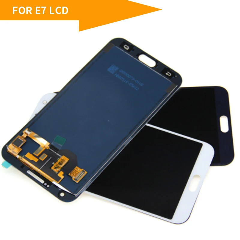 

E700f lcd For Samsung E7 E700 E700F E700M LCD Display Touch Screen Digitizer Assembly For Galaxy E7 display E700 Screen