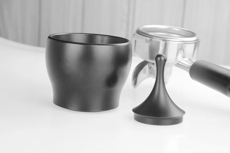Эко кофе Темпер интеллектуальные дозирующие кольца Barista Кофеварка аксессуары для Кофемолки черный или сливери 58 мм