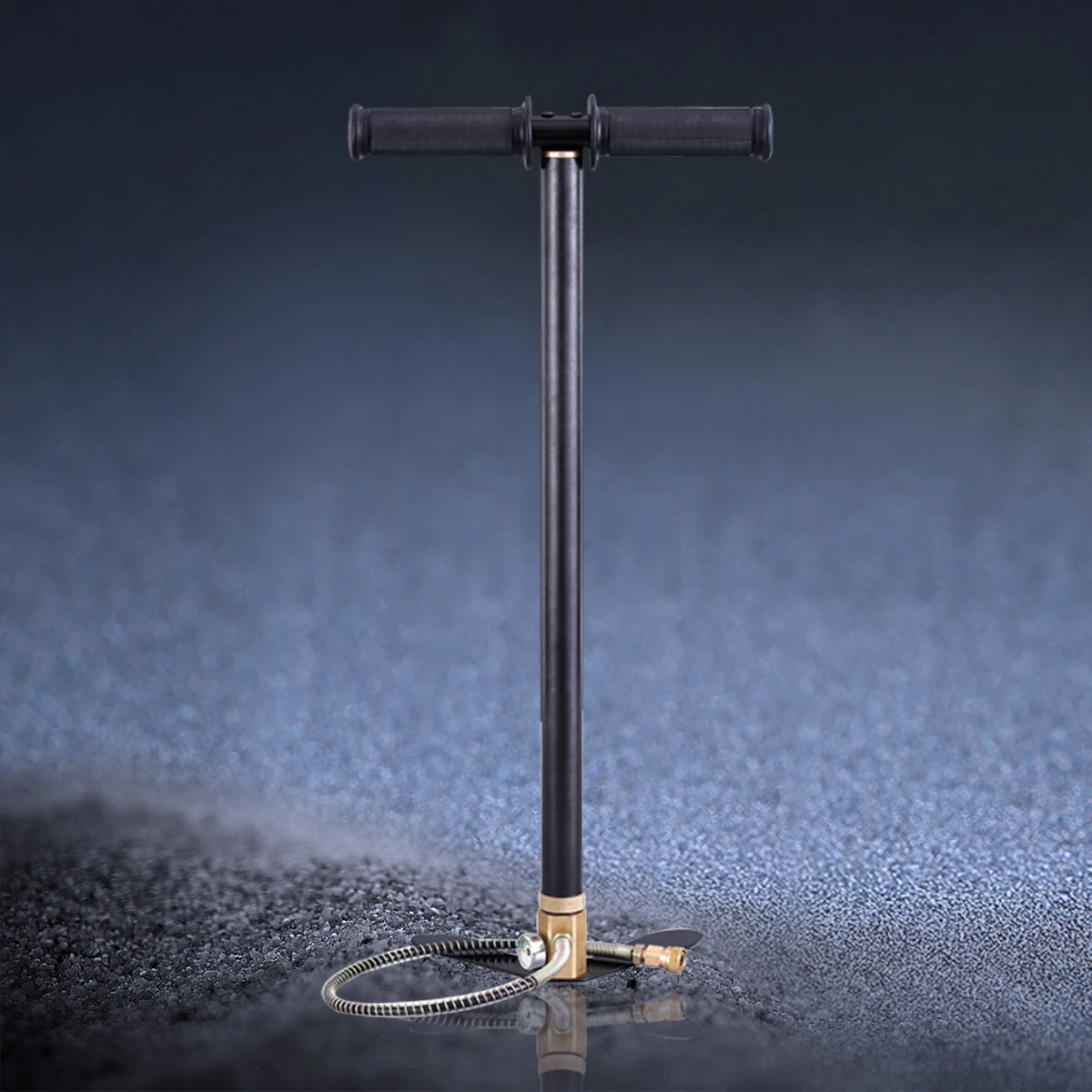 

300bar 30mpa 4500psi 3 Stage PCP Mini Hand Operated Air Pump For Car/motorcycle/bicycle Inflator , Mini High Pressure Compressor