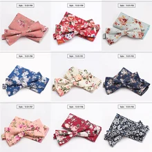 Мужской галстук-бабочка, носовой платок, набор, хлопок, цветок, модные галстуки для свадебной вечеринки для мужчин, галстук-бабочка, галстук, мужская рубашка, аксессуары