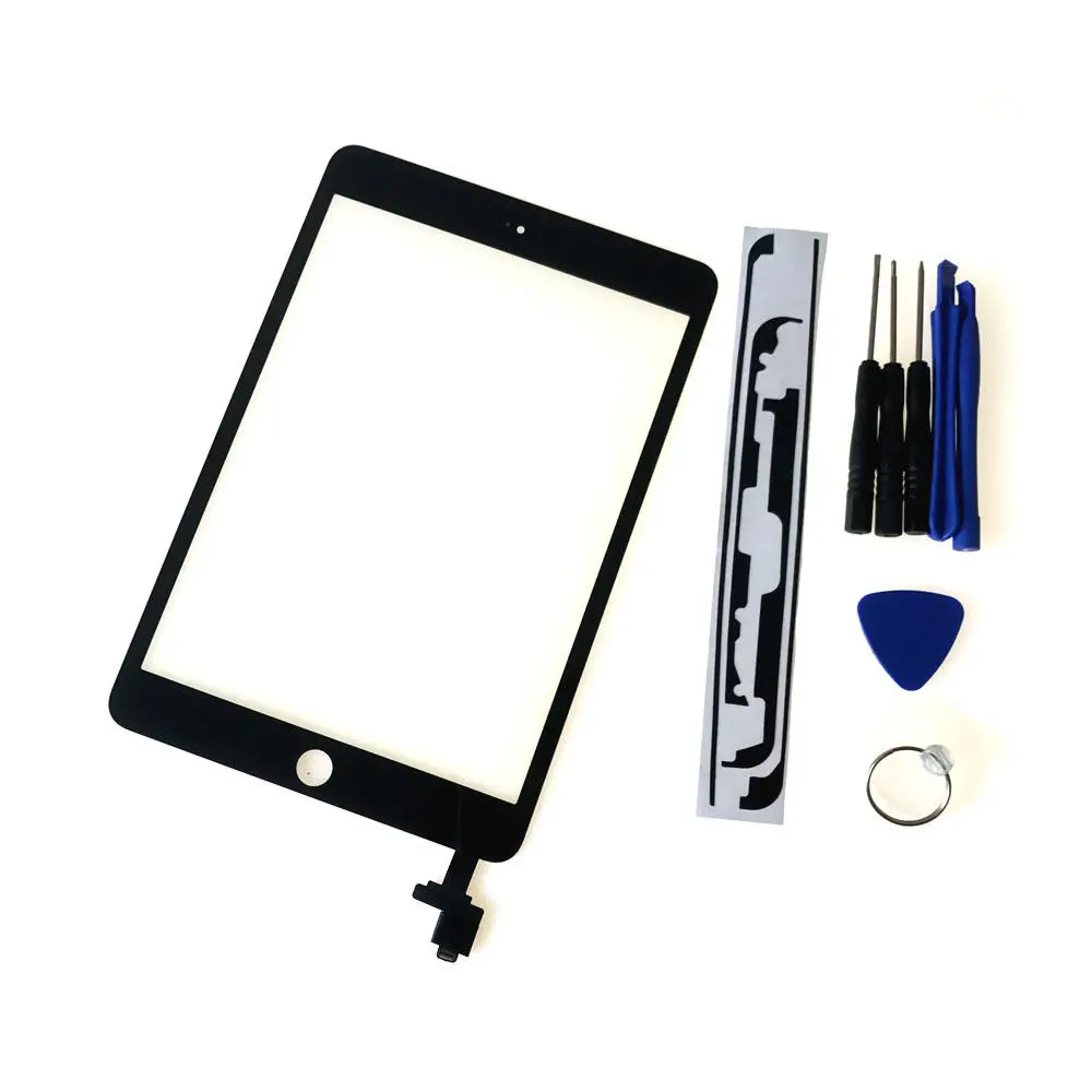 

Touch Screen Glass Digitizer with IC Flex Connector for iPad Mini 3 3rd Gen self factory produce not original