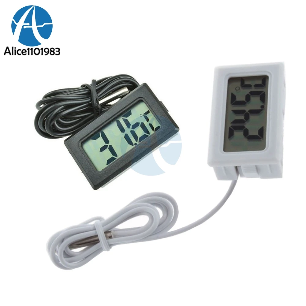 Buy 1M 100CM Mini Digital LCD Display Probe Fridge