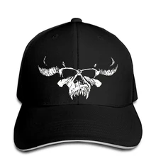 Бейсбольная кепка DANZIG-Horned с принтом черепа, фирменная Новинка, брендовые бейсболки, мужские бейсболки с животным принтом, мужские бейсболки