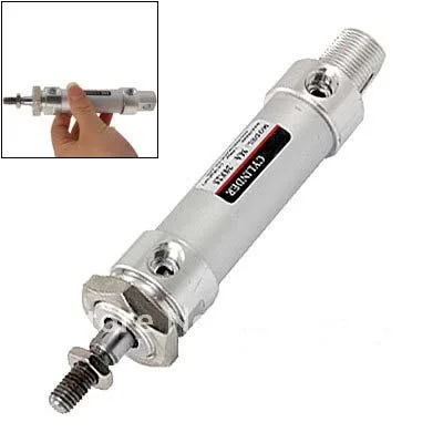 

Free Ship 10pcs/lot MA 20 x 25 Stainless Steel Air Cylinder 1.0Mpa 1/8'' Port