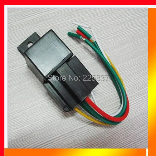 

auto reley 40a socket rele automotivo (5sets/lot) 12v 5pin JD1912 motorcycle reles car relee /w base free shipping good quality