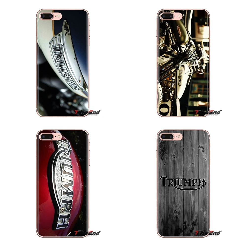 Phone Cover Housing triumph motorcycle Logo UK Art For LG Spirit Motorola Moto X4 E4 E5 G5 G5S G6 Z Z2 Z3 G2 G3 C Play Plus Mini |