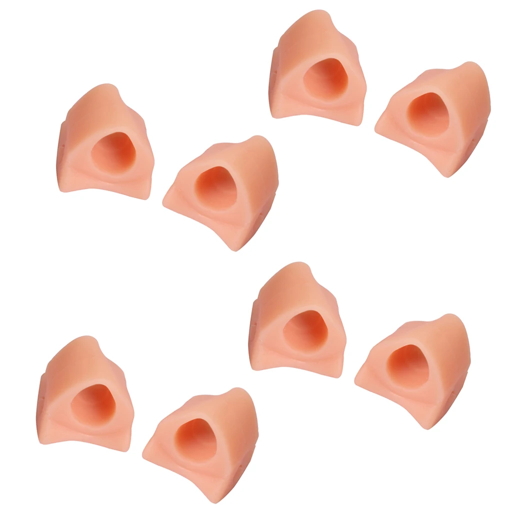 4 Pairs Gel Toe Separator,Toe Bunion Corrector Relief Toe Straightener for Men and Women, Easy Wear in Shoes,Toe Spacers