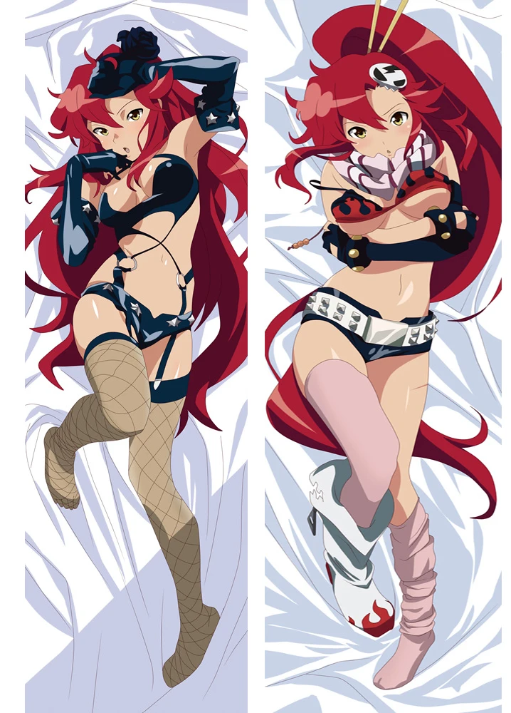 2018 July аниме персонаж Tengen Toppa Гуррен Лаганн сексуальная девушка yoko Dakimakura наволочка