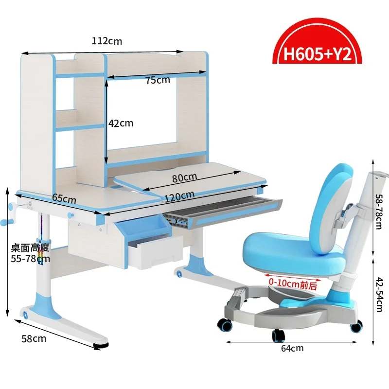 Estudio мебель Estudiar Kinder Cuadros Infantiles Cocuk Masasi Tafel Pupitre Infantil стол Mesa Escritorio детский стол для обучения - Цвет: MODEL G