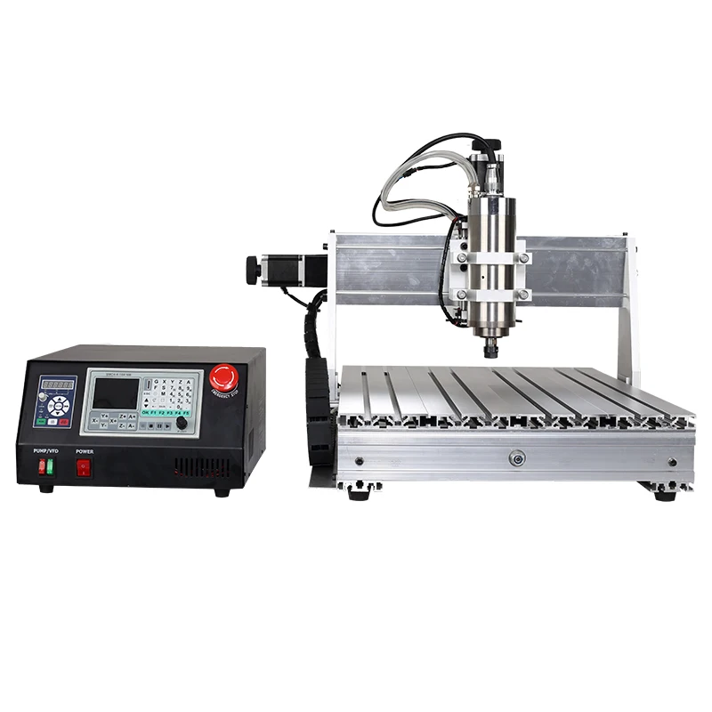 CNC 6040 1500W 3 Axis Hobby Desktop Mini Aluminum CNC Router Machine