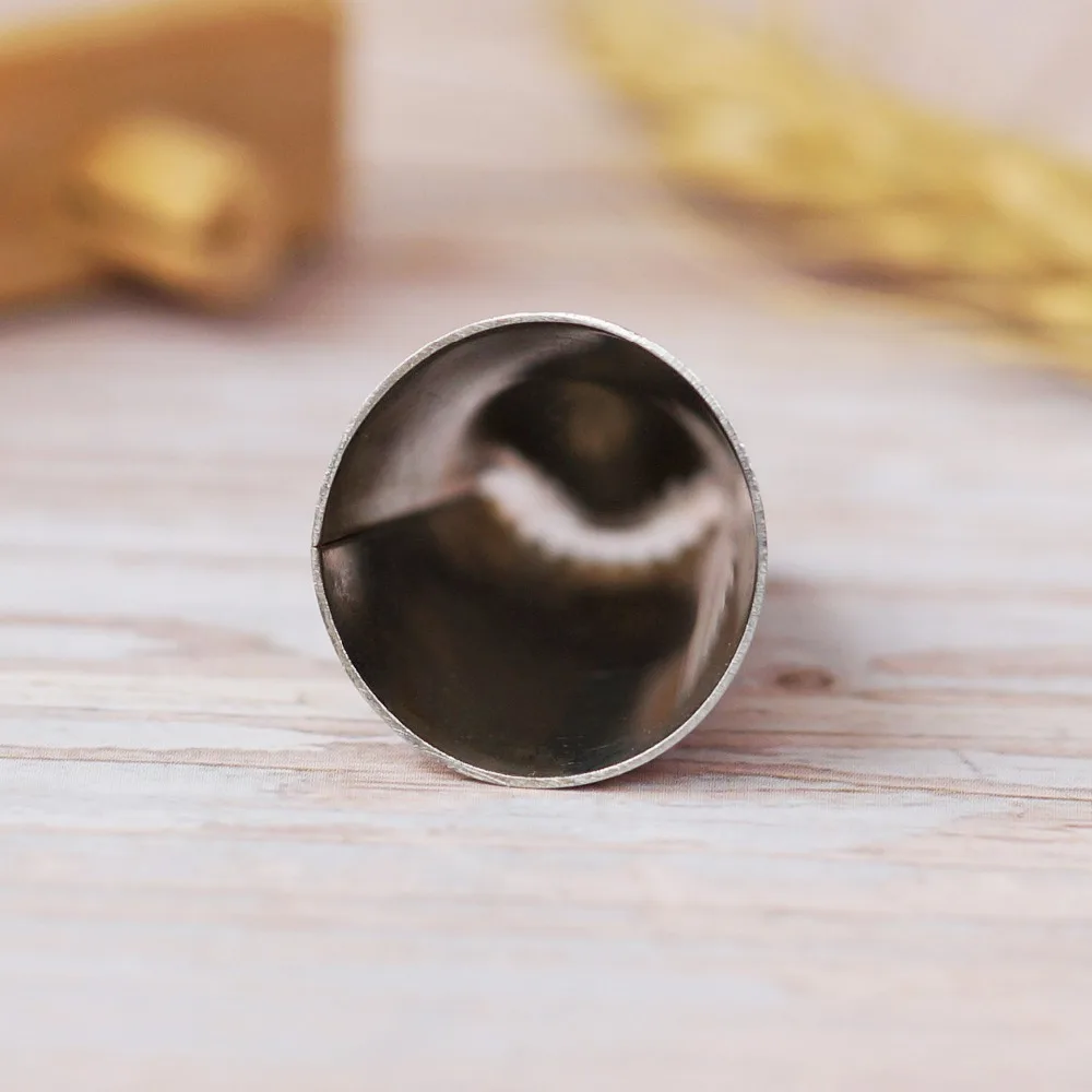Icing Tips Piping Nozzle Cake Cream Decoration Tip Stainless Steel Tools Bakeware Create Lotus Flower Petals #98 Small Size