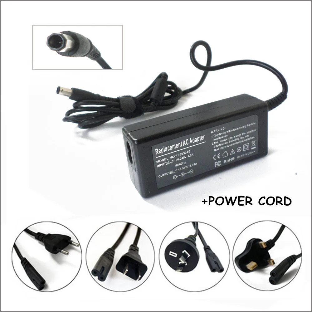 

Notebook Laptop AC ADAPTER Battery Charger Octagon DC Plug For Ordenador Portatil DELL 310-9249 330-0395 ADP-65AH B PA-21