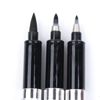 

1 PC Calligraphy Brush Pen Soft Brush Felt Tips Pens Signature Drawing Sketch Liner School Student Gifts Writing Art Supplies