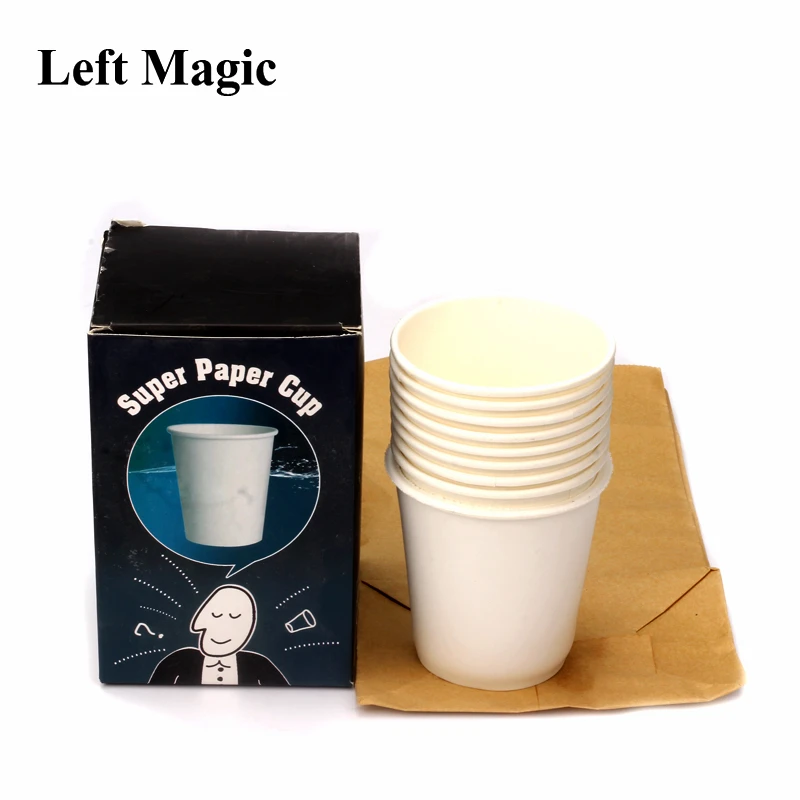 Super Paper Cup Magic Tricks Cup Appear From Bag Magic Props Paper ...