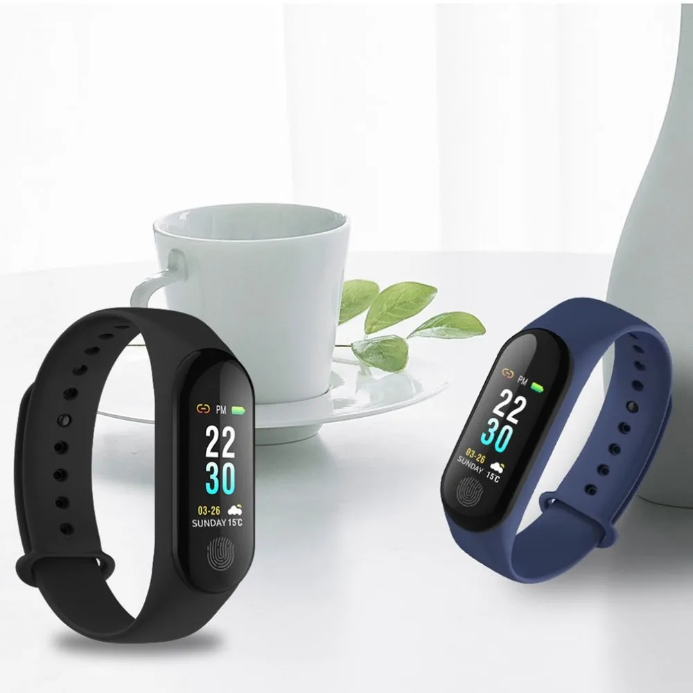 

JQAIQ M3 Plus Smart Wristbands Fitness Bracelet Waterproof Ip67 Bracelets Activity Bluetooth Bracelet With Vibration Smart Band