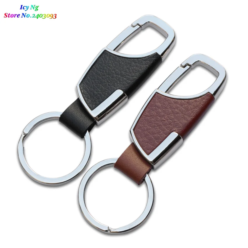 

Car Handmade Leather Metal Key Chain Key ring For LEXUS RX300 RX330 RX350 IS250 LX570 is200 is300 ls400 car Styling