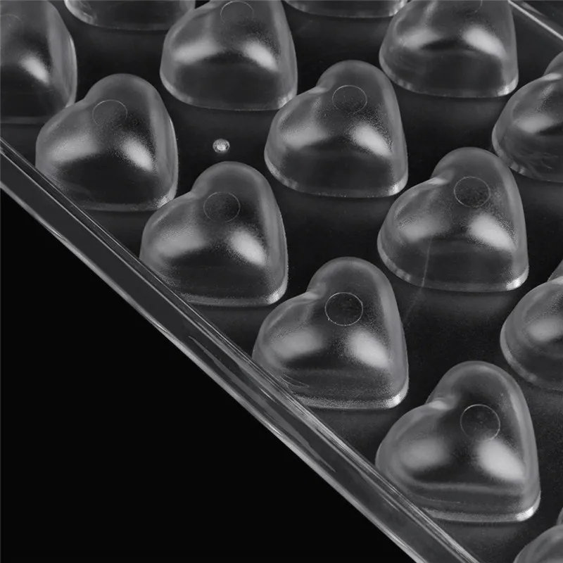 Новое поступление прозрачный твердый шоколадник Поликарбонат PC DIY 21 Алмазная форма для конфет