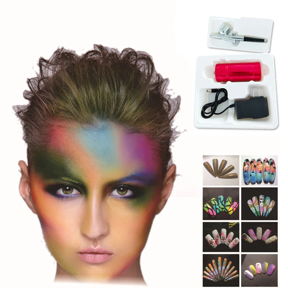 Mini rechageable airbrush kit10