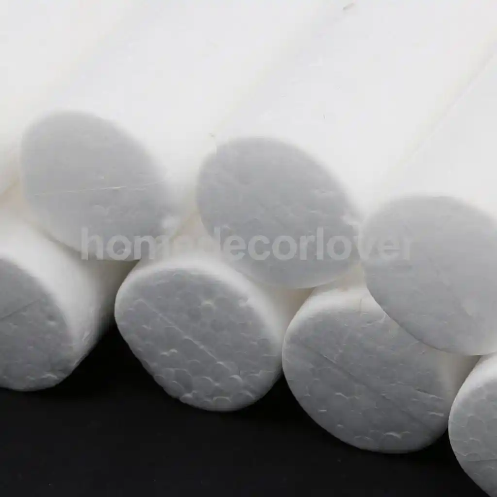 VALICLUD 2 Piezas de Espuma de Poliestireno Formas de Oso Moldes Blanco Diy Artesan/ía Espuma Oso Modelado para Arreglos Florales Boda Fiesta de Navidad
