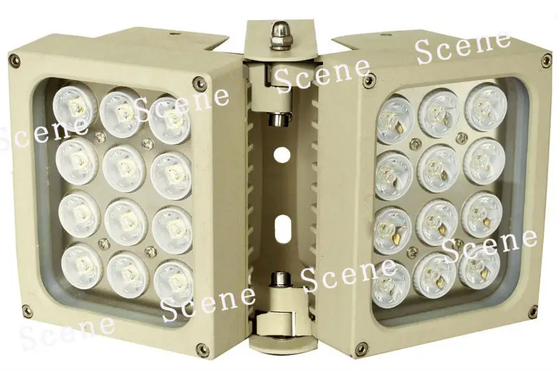 

52W High power LED floodlight, white light, Visible LED lamp with Aluminum material & night vision light sources