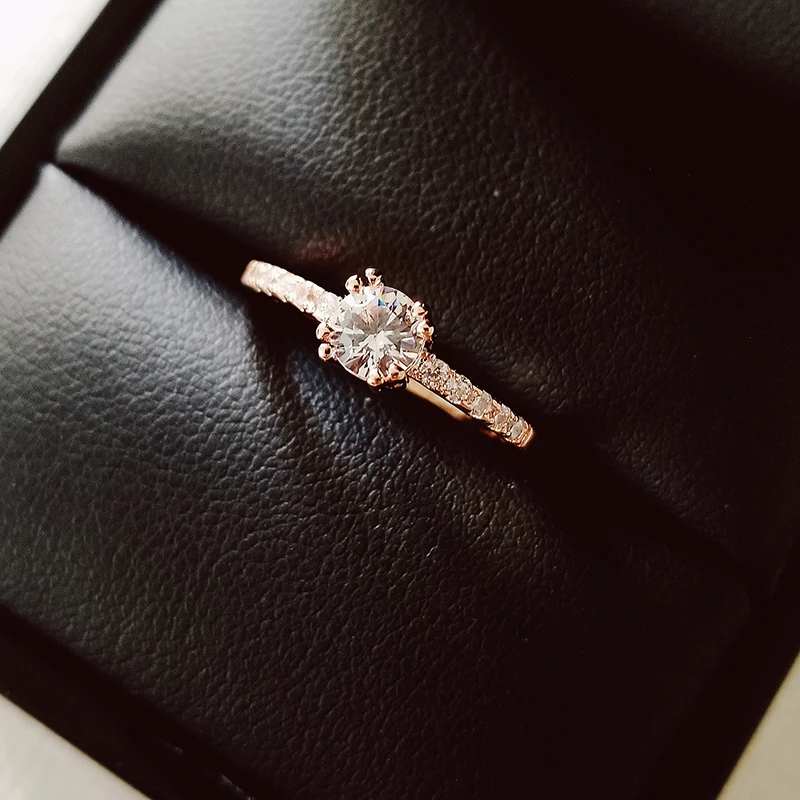 real gold promise rings