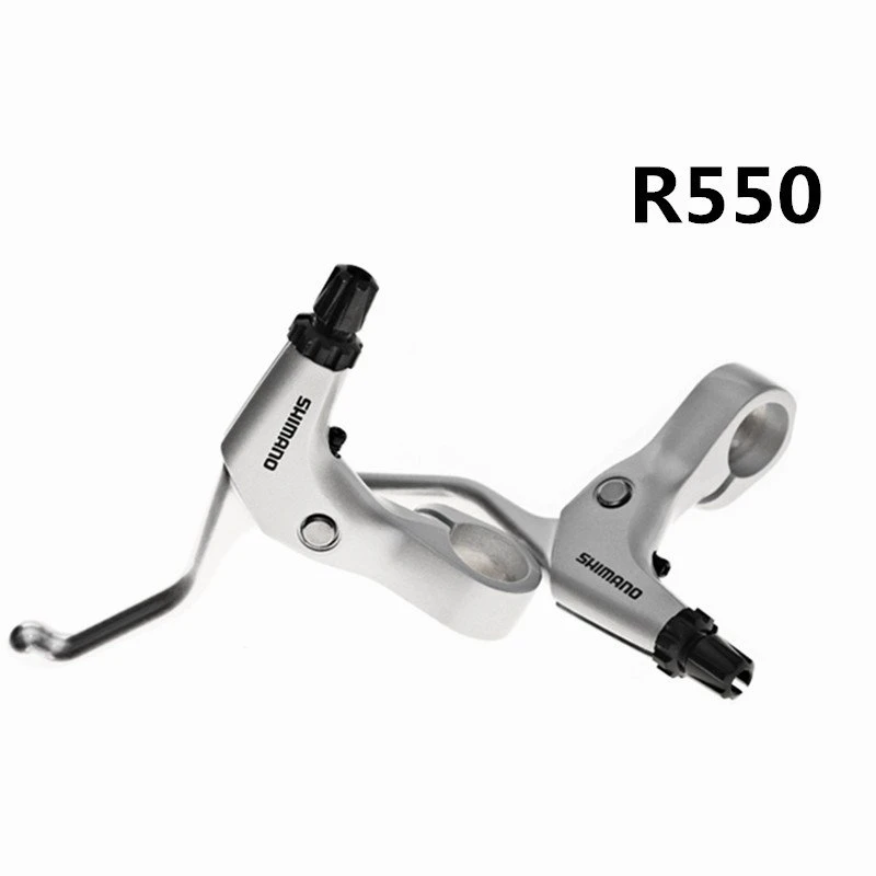 シマノ Bl R550 フラットバーキャリパーブレーキレバー 22 2 ミリメートルクランプ シルバー Bicycle Brake Aliexpress