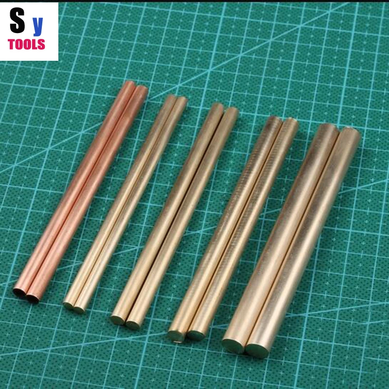 Sy tools knife DIY knife handle brass rod for Calipers 2/3/4/5/6mm
